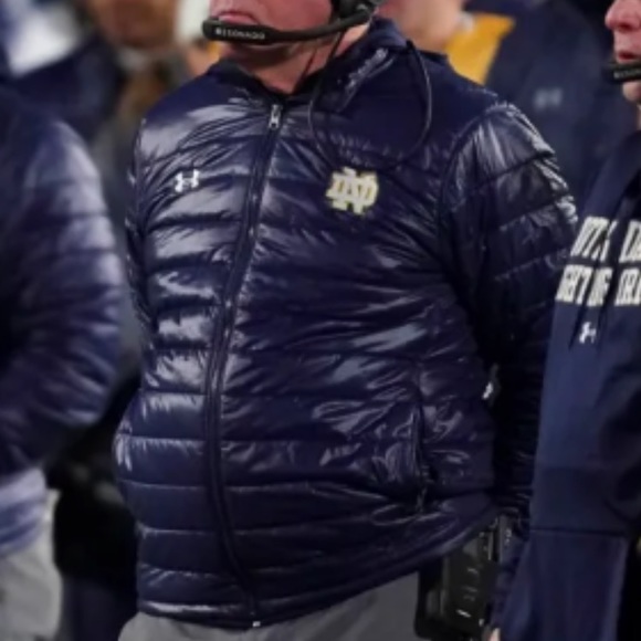 Under Armour Puffer Notre Dame Jacket - Picture 2 of 5